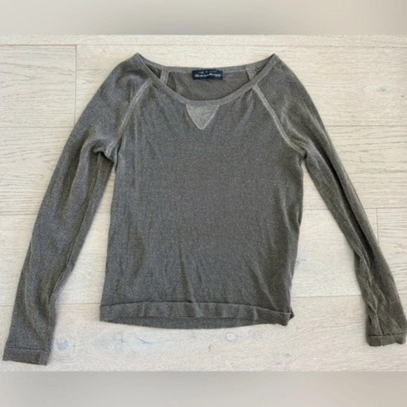 Rag & Bone metallic crew neck - Picture 1 of 8